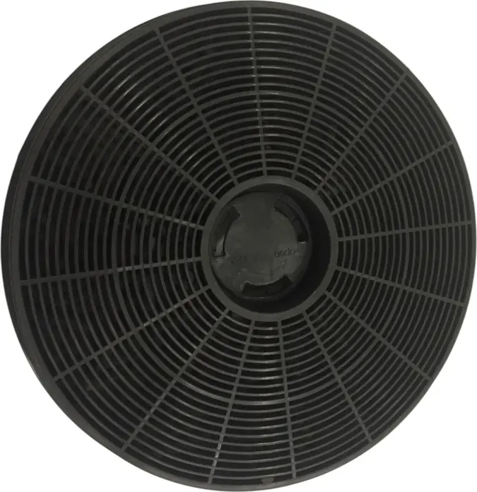 Midea Activated Carbon Charcoal Filter for Recirculating Range Hoods, Round Grease and Odor Replacement Filter