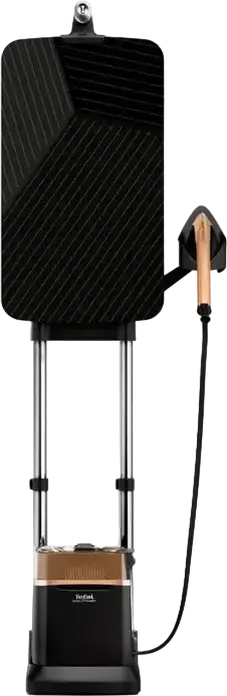 Парогенератор Tefal QT2020E0, 2170 Вт, давление 5.8 бар, подача пара 90 г/мин, резервуар 1100 мл, со встроенной гладильной доской, черный