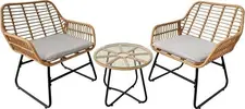 Chomik Set mobilier de grădină 2 fotolii și masă ABI3408