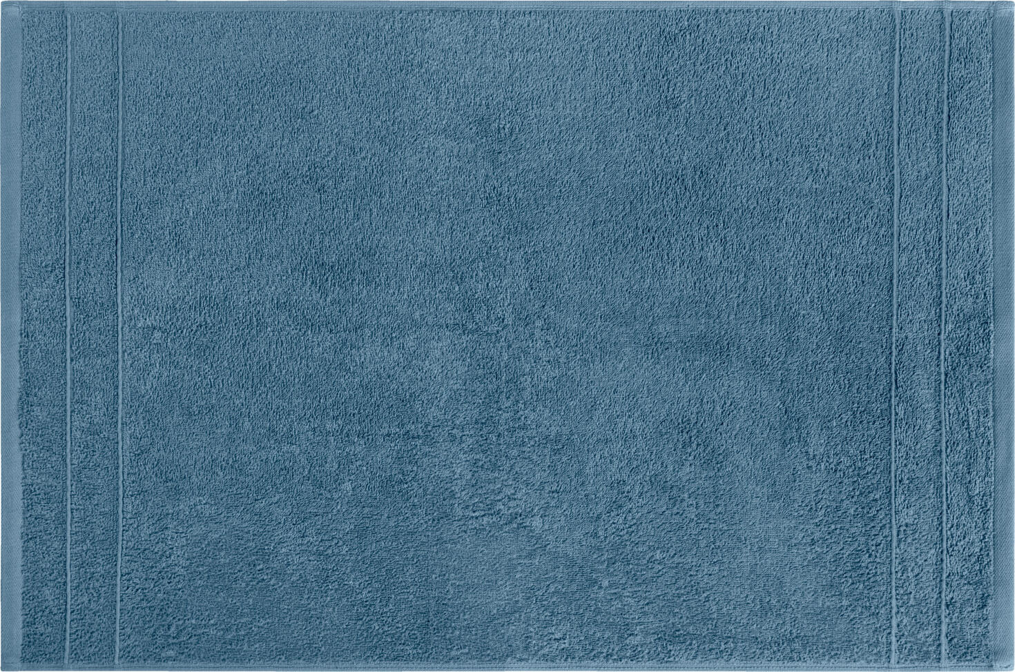PULSIVA Samos Bath Mat, 100% Cotton Terry Towelling, 50x70 cm, Blue, Absorbent and Quick-Drying, OEKO-TEX Standard 100, Set of 5 Pieces