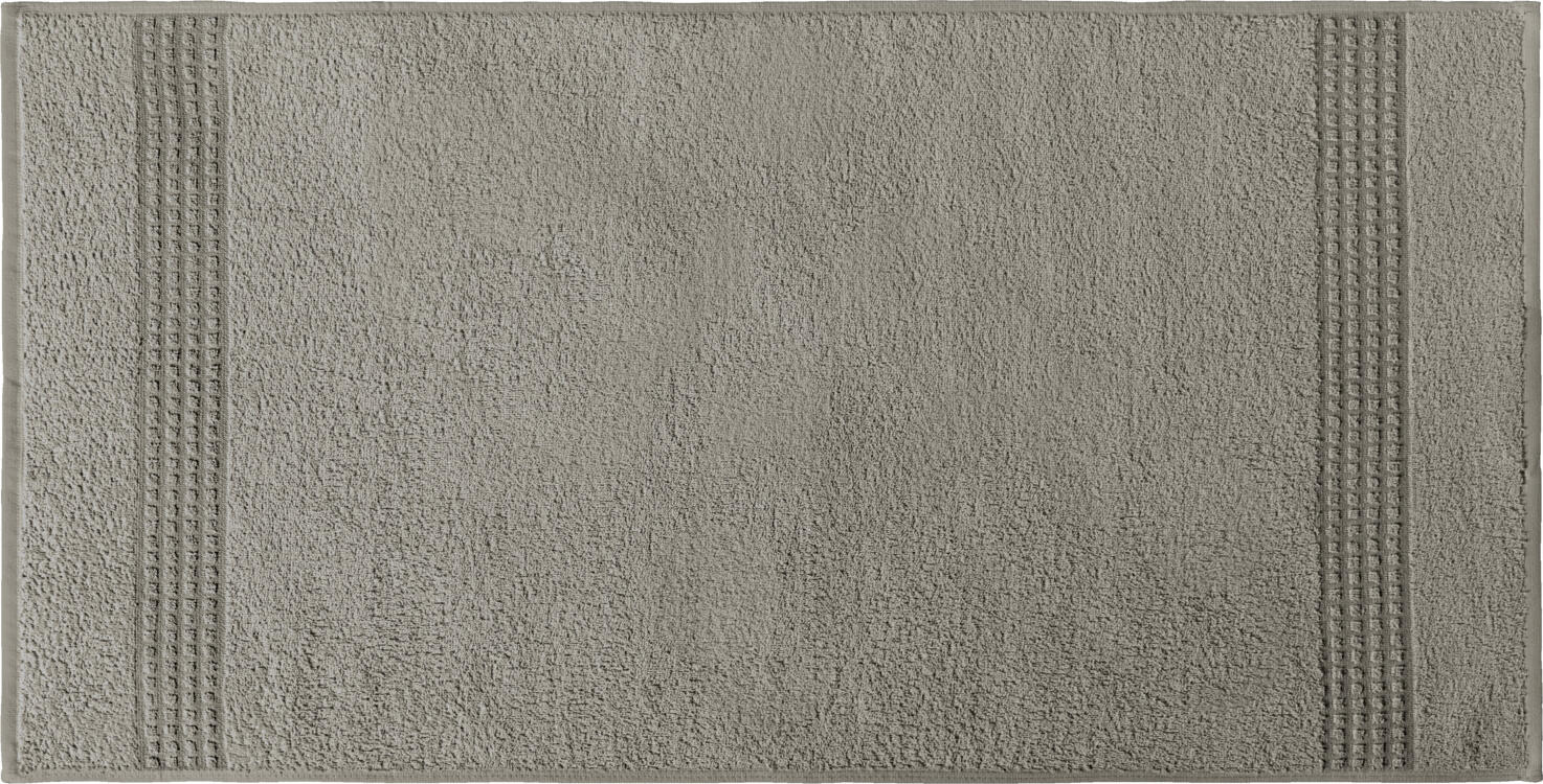 Set de 5 prosoape de mana Pulsiva Paros, 100% bumbac, buclate, 50x100 cm, Gri, OEKO-TEX Standard 100, Absorbante si Rapid de Uscat