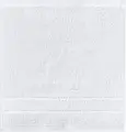 Полотенца для лица PULSIVA Samos, 100% хлопок, махровые, 30x30 см, белые, набор из 5 предметов, OEKO-TEX Standard 100, гигроскопичные и быстросохнущие