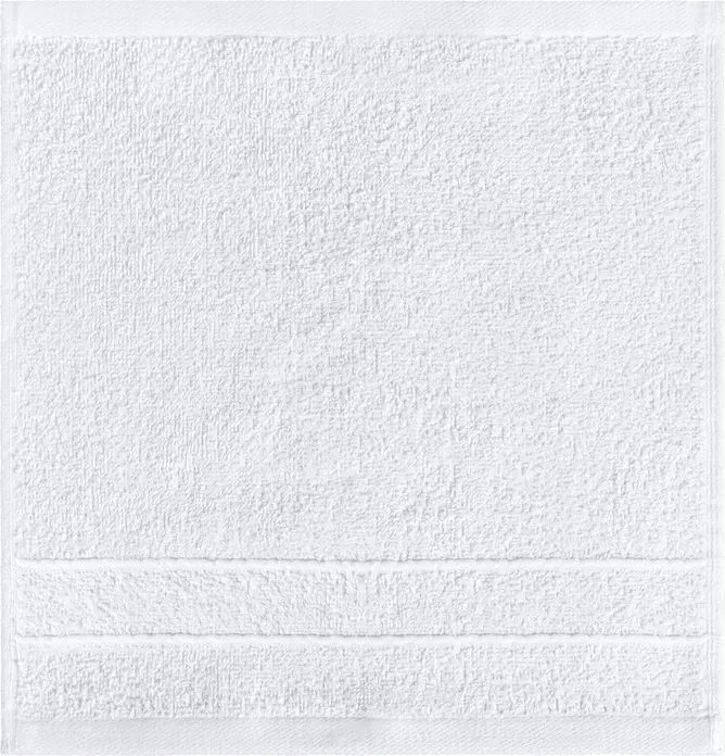 Полотенца для лица PULSIVA Samos, 100% хлопок, махровые, 30x30 см, белые, набор из 5 предметов, OEKO-TEX Standard 100, гигроскопичные и быстросохнущие