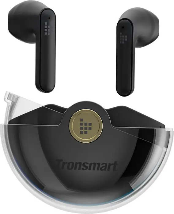 Casca TWS Tronsmart Battle Gaming, Bluetooth v5.0, Driver 13mm, Mod Gaming cu Latenta Ultra-Scazuta, Rezistenta la Apa IPX5, Microfon cu Reducere Zgomot, Negru