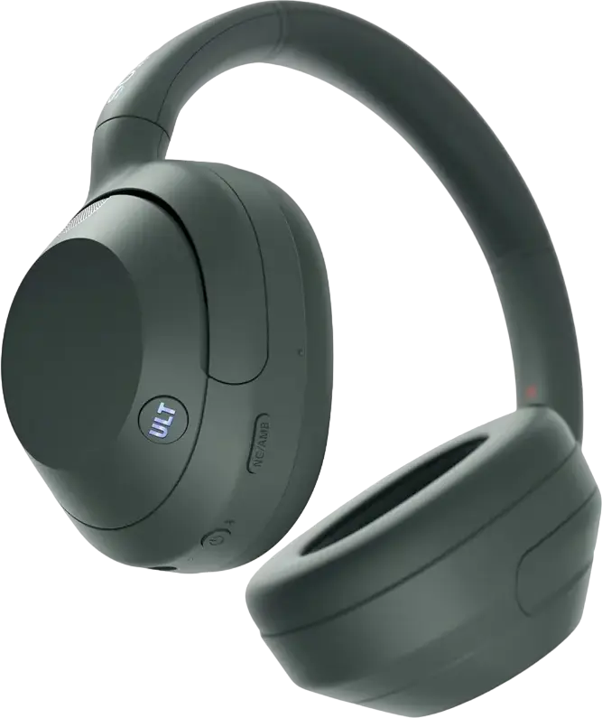 Беспроводные полноразмерные наушники Sony ULT WEAR WH-ULT900N - Серый, с ANC, 40-мм драйверами, ULT Bass Boost, DSEE, аккумулятор 30-50ч, Bluetooth 5.2, LDAC