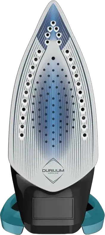 Tefal FV6832E0 Steam Iron, 2800W, Metaloceramic Ultragliss Soleplate, Anti-Calc Plus, 50g/min Continuous Steam, 260g/min Boost, Blue
