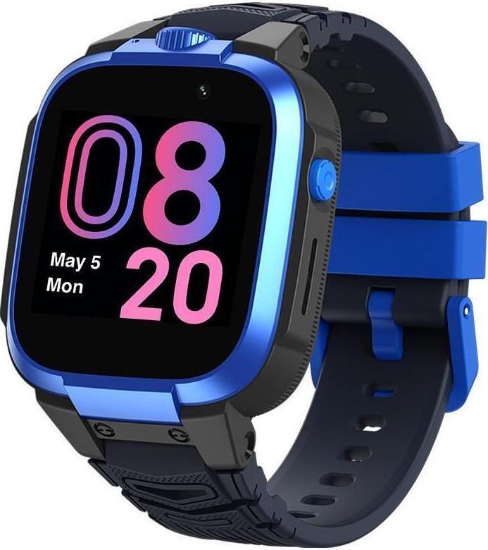 Детские смарт-часы Mibro Kids Watch Phone Z3 4G LTE, Синий, экран TFT 1.3 дюйма, две камеры 2МП, 7-уровневое GPS-позиционирование, водонепроницаемость IPX8, аккумулятор 1000мАч