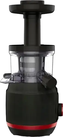 Sforator de fructe slow cold press Tefal Juiceo ZC150838, 150W, 80 RPM, Filtru Inox, Containere 0.8L, Sistem Anti-picurare, Negru