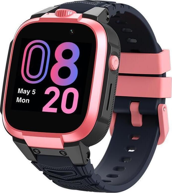 Ceas Inteligent Mibro Kids Watch Phone Z3 4G LTE, Roz, Ecran TFT 1.3 inch, Camere Duale 2MP, Poziționare GPS 7 straturi, Rezistent la apa IPX8, Baterie 1000mAh