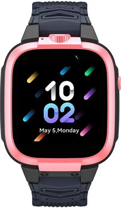 Ceas Inteligent Mibro Kids Watch Phone Z3 4G LTE, Roz, Ecran TFT 1.3 inch, Camere Duale 2MP, Poziționare GPS 7 straturi, Rezistent la apa IPX8, Baterie 1000mAh