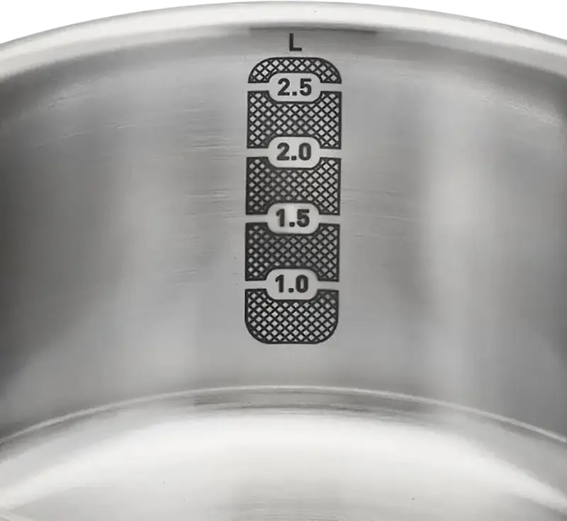 Tefal Opti'Space Stainless Steel Cookware Set of 6 Pieces, Induction Compatible, Stackable Pots with Glass Lids, Thermo-Fusion Technology