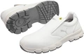 Mocasini de protectie Puma Safety Float S2 FO SR, Capac de Aluminiu, Microfibra Hidrofuga, Talpa EFFECT.FOAM, EN ISO 20345:2022+A1:2024, Alb