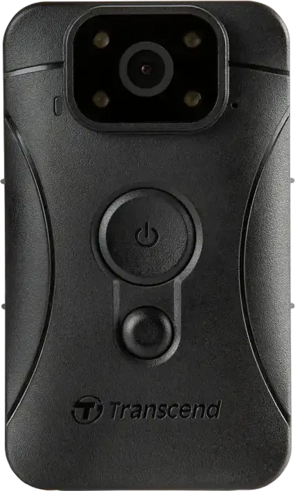 Camera corporal Transcend DrivePro Body 10 TS64GDPB10D, Full HD 1080p, 64GB, Unghi 130°, Vedere Nocturnă, EIS, IPX4, MIL-STD-810G, Negru