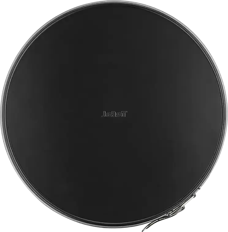 Set de 3 piese forme de copt Tefal Easybake J174S274 din otel carbon antiaderent, include tava rotunda cu bordura detaibila 26cm, baza Savarin si tava dreptunghiulara 26cm, gri
