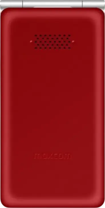 MaxCom MM835 Flip 4G DS Clamshell Phone, 3.5" IPS Display, Dual nano-SIM, 4G LTE, IP54 Waterproof, SOS Button, Red