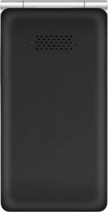 Telefon MaxCom MM835 Flip 4G DS Clamshell, Dual nano-SIM, Ecran IPS 3.5", Procesor Octa-core MT6765, Protectie IP54, Buton SOS, Negru