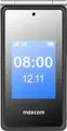 Telefon MaxCom MM835 Flip 4G DS Clamshell, Dual nano-SIM, Ecran IPS 3.5", Procesor Octa-core MT6765, Protectie IP54, Buton SOS, Negru
