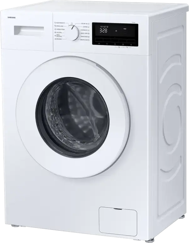 Masina de spalat rufe Samsung WW70FG3M05TWLF cu incarcare frontala, 7 kg, Tehnologie Digital Inverter, Hygiene Steam, Drum Clean, 1400 rpm, Clasa A, Alb
