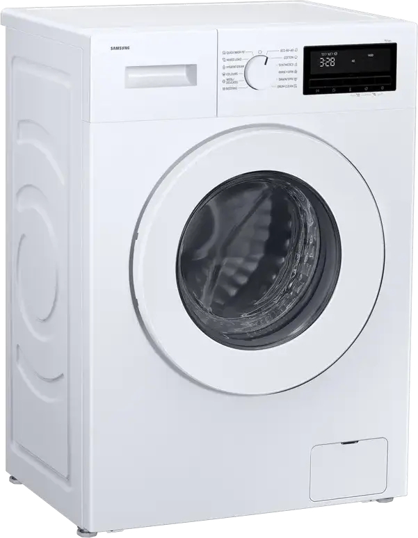 Masina de spalat rufe Samsung WW70FG3M05TWLF cu incarcare frontala, 7 kg, Tehnologie Digital Inverter, Hygiene Steam, Drum Clean, 1400 rpm, Clasa A, Alb