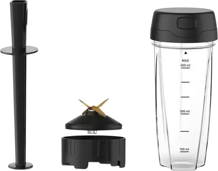 Tefal InfinyMix+ BL91HD31 High Speed Blender, 1600W, 35000 RPM, 2.6L Tritan BPA-free Jar, Powelix Life Blades, Digital Timer, Set of 5 Pieces