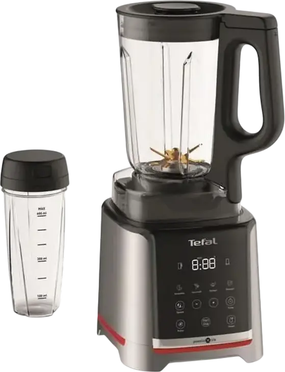 Tefal InfinyMix+ BL91HD31 High Speed Blender, 1600W, 35000 RPM, 2.6L Tritan BPA-free Jar, Powelix Life Blades, Digital Timer, Set of 5 Pieces