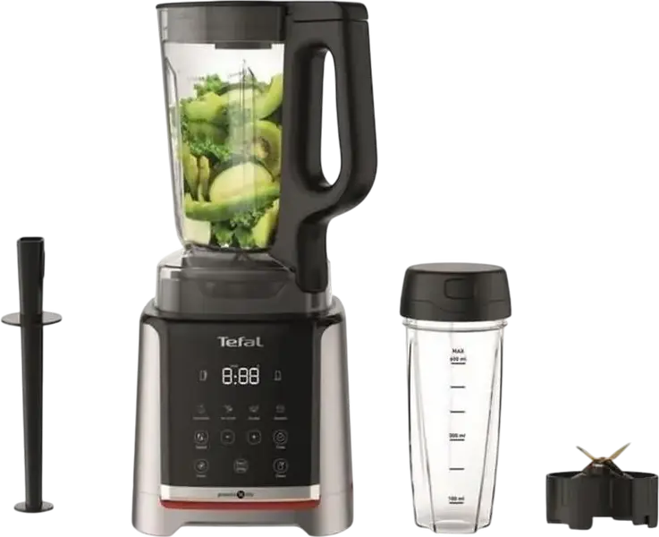 Tefal InfinyMix+ BL91HD31 High Speed Blender, 1600W, 35000 RPM, 2.6L Tritan BPA-free Jar, Powelix Life Blades, Digital Timer, Set of 5 Pieces