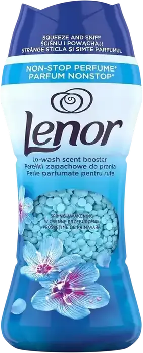 Lenor Spring Awakening In-Wash Scent Booster Perle Parfumate pentru Rufe, 270g, Prospetime de Până la 12 Săptamani pentru Toate Tipurile de Textile