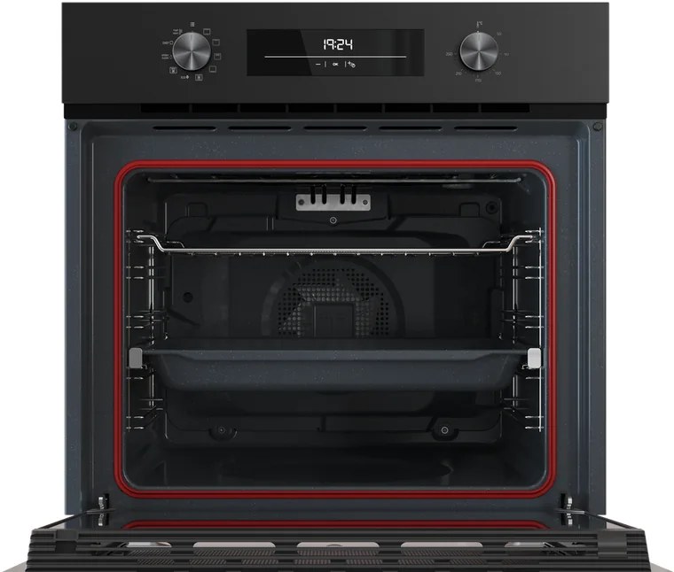 Teka HSB 6350 FBK NEO Multifunction Built-in Oven, 70L Capacity, 8 Functions, 10 Auto Programs, Hydroclean PRO, Energy Class A+, Full Black