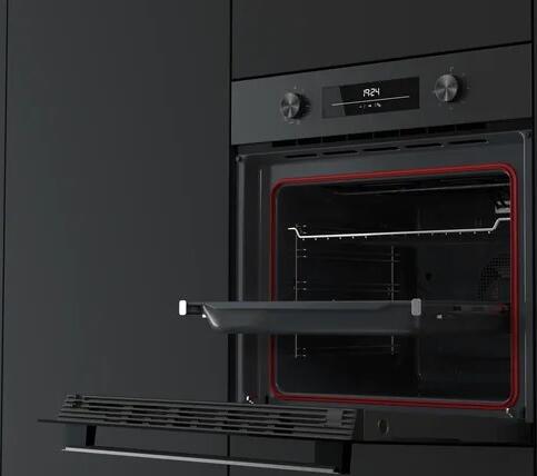 Teka HSB 6350 FBK NEO Multifunction Built-in Oven, 70L Capacity, 8 Functions, 10 Auto Programs, Hydroclean PRO, Energy Class A+, Full Black
