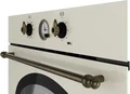 Cuptor Built-in Multifunctional Teka HRB 6300 VN Country Style, Capacitate 70L, Vanilla Rustic, 9 Functii, Hydroclean PRO, Clasa Energetica A