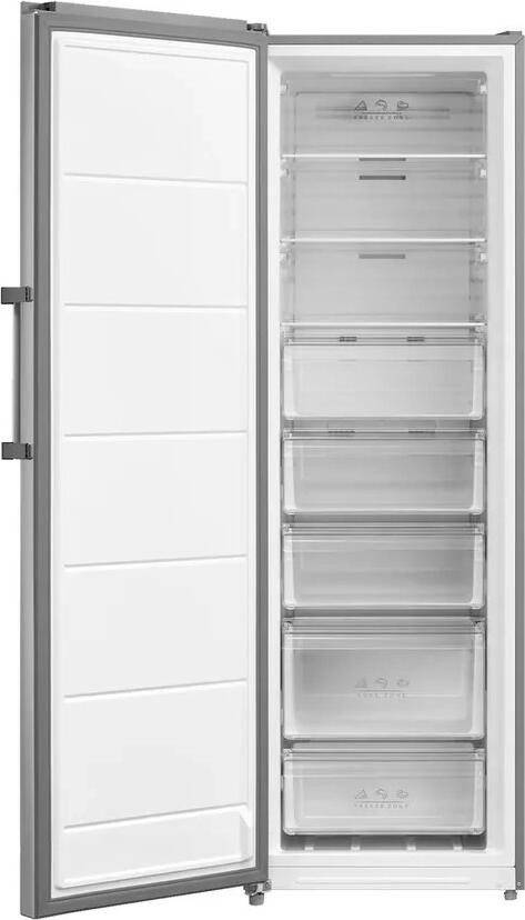 Teka RSF 75640 SS Free-standing Upright Freezer, Full No Frost, 273L Capacity, 4 Stars, Inox Stainless Steel, Touch Control, 185cm Height