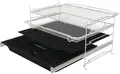 Встраиваемый электрический духовой шкаф Gorenje BSA6138B, 77 л, класс A+, пиролитическая очистка, SteamAssist Pro, ConnectLife, черный, набор из 4 предметов