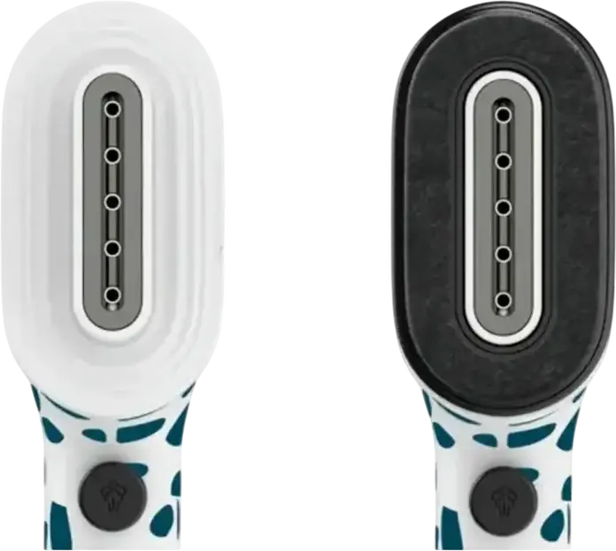 Tefal Pure Pop DT2040E1 Steamer Vertical de Mana, 1300W, Flux Abur 20g/min, Incalzire in 15s, Set de 4 piese cu 2 Rezervoare de Apa si Geanta Calatorie