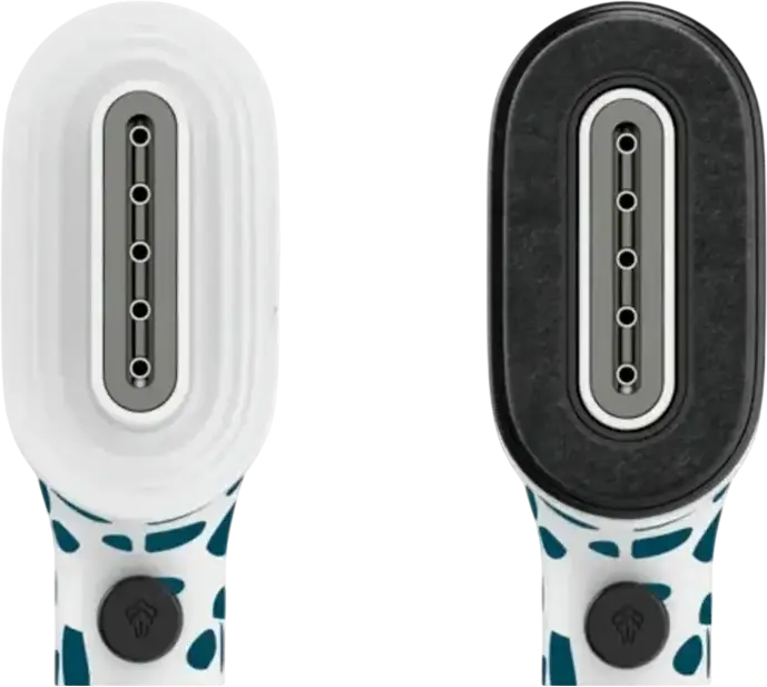 Tefal Pure Pop DT2040E1 Steamer Vertical de Mana, 1300W, Flux Abur 20g/min, Incalzire in 15s, Set de 4 piese cu 2 Rezervoare de Apa si Geanta Calatorie