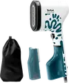 Tefal Pure Pop DT2040E1 Steamer Vertical de Mana, 1300W, Flux Abur 20g/min, Incalzire in 15s, Set de 4 piese cu 2 Rezervoare de Apa si Geanta Calatorie
