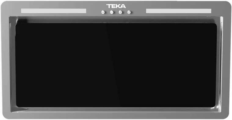 Hota Incorporabila Teka GFL 57651 EOS BK, 50 cm, Inox si Cristal Negru, Extractie Perimetrala, 735 m3/h, 3+1 Viteze, Clasa Energetica A+