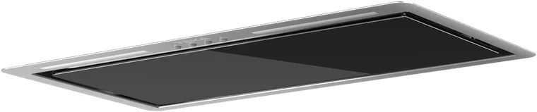 Hota Incorporabila Teka GFL 57651 EOS BK, 50 cm, Inox si Cristal Negru, Extractie Perimetrala, 735 m3/h, 3+1 Viteze, Clasa Energetica A+
