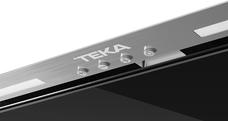 Hota Incorporabila Teka GFL 57651 EOS BK, 50 cm, Inox si Cristal Negru, Extractie Perimetrala, 735 m3/h, 3+1 Viteze, Clasa Energetica A+