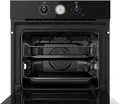 Cuptor Incorporabil Multifunctional Teka HRB 6300 AT Country Style, Capacitate 70L, Antracit Rustic, Hydroclean PRO, 9 Functii, Clasa Energetica A