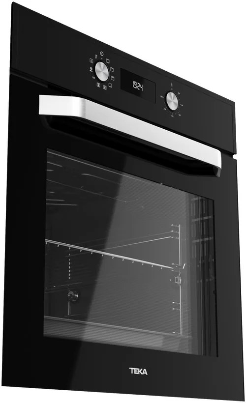 Teka HCB 6535 BK Multifunctional Built-in Oven, 70L Capacity, 8 Cooking Functions, HydroClean Self-Cleaning, Touch Control, A+ Energy Class, Black