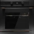 Teka HLB 85-G1 P BM MaestroPizza Built-in Oven, Pyrolysis, 70L, A+ Energy, Black Matt with Copper, Pizza Function 340C, Ceramic Pizza Stone
