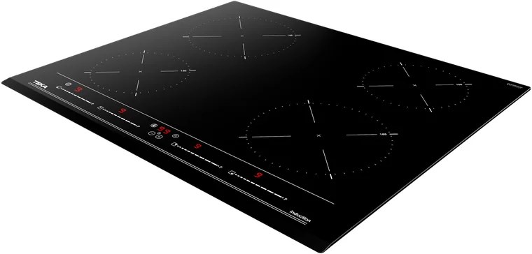 Индукционная варочная панель Teka IZC 64010 BK Urban Colors, 4 конфорки, управление MultiSlider Touch, функция Power Plus, стекло с фаской, 60x51 см