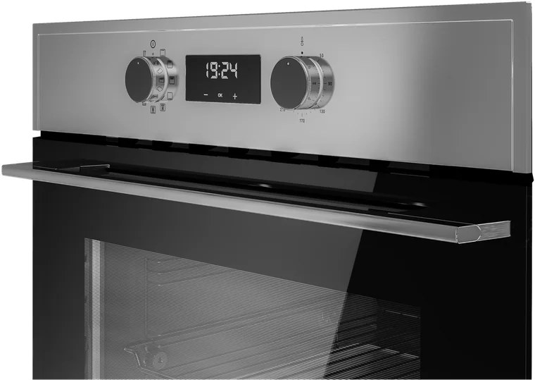 Teka HSB 635 S Multifunctional Built-in Oven, 70L Capacity, HydroClean PRO, Energy Class A+, 8 Cooking Functions, Stainless Steel, 59.5x59.5x55.9 cm