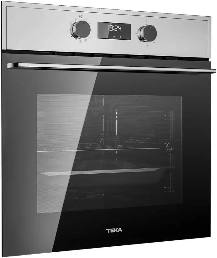 Teka HSB 635 S Multifunctional Built-in Oven, 70L Capacity, HydroClean PRO, Energy Class A+, 8 Cooking Functions, Stainless Steel, 59.5x59.5x55.9 cm