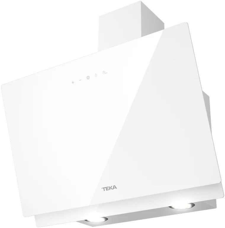 Декоративная вытяжка для камина Teka DVN 64030 BK, белый, периметральная экстракция, сенсорное управление, ширина 598 мм, 2 мотора