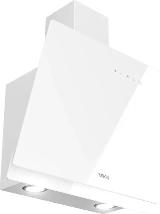 Декоративная вытяжка для камина Teka DVN 64030 BK, белый, периметральная экстракция, сенсорное управление, ширина 598 мм, 2 мотора