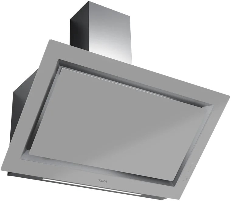 Hota decorativa de perete Teka DLV 98660 TOS Urban Colors, Albă, 900mm, Motor EcoPower, Clasa Energetica A+, Control Touch, Functie FreshAir, Iluminare LED, 696 m3/h