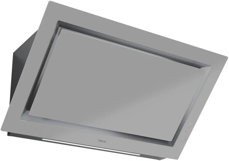 Hota decorativa de perete Teka DLV 98660 TOS Urban Colors, Albă, 900mm, Motor EcoPower, Clasa Energetica A+, Control Touch, Functie FreshAir, Iluminare LED, 696 m3/h