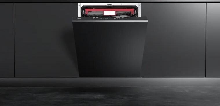 Teka DFI 46760 Fully Built-in Dishwasher, 60 cm, 14 Place Settings, 6 Programs, Premium Dry Automatic Door Opening, Aqua Stop, Energy Class D