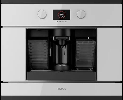 Teka CLC 8350 MC Urban Colors Built-in Automatic Espresso Machine, Capsules and Ground Coffee, 19 Bar, TFT Display, Color: White, Set of 5 Capsule Adapters